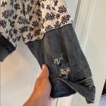 Free People Ditsy Denim Jacket Photo 2