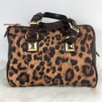 Michael Kors Small Grayson Bag Quilted Leopard
Nylon Fabric Leather Trim MK Tag Photo 2