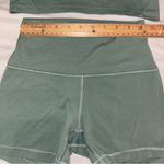 Lululemon Set Grey Eucalyptus, Align Cami Tank Top A/B Cup 6 & Align 4” Shorts 4 Photo 3