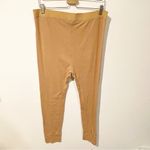 SKIMS  Plus Size 4X Ochre Logo Cotton Thermal Leggings New NWT Kim Kardashian Photo 5