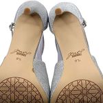 Jewel Badgley Mischka Cook Metallic Glitter Evening Shoe Photo 2