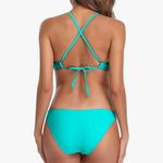 Chic Turquoise Bikini Bathing Suit Set Photo 7