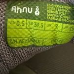 AHNU Montara ll Waterproof Leather Hiking Shoes Boots Black Outdoor SZ 8.5 Photo 5