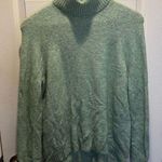 J.Crew green wool turtleneck sweater Photo 4
