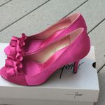 Jacqueline Ferrar NWT  Satin Tiffany Peep Toe Heels | Satin Peep Toe Heels Photo 2