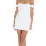 The Bar NEW- NWT! AVERY DRESS BLANC SZ 8 Photo 0
