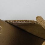 Truflex Kona Leather Tan High Heel Clogs Mules Boho Platform Shoes Size 7B Photo 6