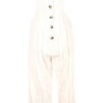 Lucy Paris NWT button front jumpsuit Photo 0