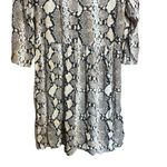 Anthropologie MAEVE Juno Snake Print Tunic Dress Womens Medium Multicolor Flowy Photo 3