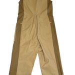 frame denim FRAME Tonal Sleeveless Khaki‎ Jumpsuit Two-Tone Utility Style Casual Chic Sz XS Photo 14