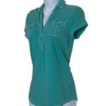 Mossimo Utility Polo Shirt Green Size M Photo 1