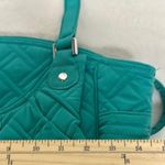 Vera Bradley  Blue Quilted Tote Bag with Diamond Stitching Photo 7