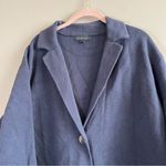 Ann Taylor ✨ Women’s Navy Blue Sweater Blazer XXL Photo 1