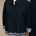 Fashion Bug 2 Piece Petite Navy Capri Set Photo 1