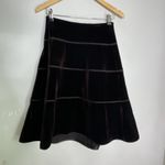 Tadashi Shoji TADASHI Velvet Tiered Skirt Corset Top Dress Set Witchy Whimsigoth Y2K Size S Photo 5