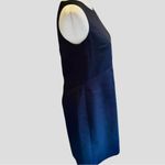 J.Crew Navy Jacquard Peekaboo-Back Dress | EUC| Size 0 Photo 7