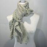 Anne Klein scarf Angora blend light green Photo 2