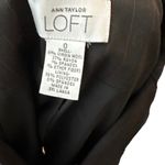 Loft Ann Taylor ‎ Wool Blend Pinstriped Blazer Photo 3