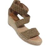 Kanna Myra Espadrille Sandals $165 size 37 US 6.5/7 S2626 Green Photo 0