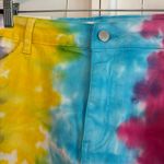 Judy Blue  High Waist‎ Tie Dye Denim Shorts Size 3X Photo 2