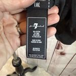 7 For All Mankind  Cotton/Linen BUTTON UP JET BLACK Photo 7