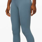 Lululemon 21" Align Leggings in Blue Charcoal - Size 4 Photo 0