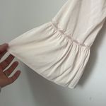 Vtg ShadowLine Pink Embroidered Lace Bell Sleeves 3/4 Nightgown Med 🕶️ Photo 3