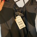 Bebe Black V-Neck Strappy Halter Dress NWT Size Small Photo 3