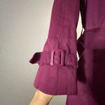 London Fog Vintage  Women's Trenchcoat Burgundy 
Size 12 Regular Photo 5