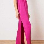 Ba&sh  Fuchsia Pink Rixelle Backless Maxi Formal Dress 3 / L $395 Photo 0