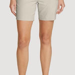 Eddie Bauer  Rainier shorts tan khaki women’s size 20W outdoor hiking casual plus Photo 0