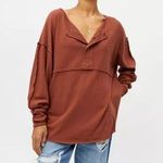 Urban Outfitters UO Freddie Henley Tunic Top Photo 0