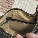 The Sak Y2K Chocolate Brown Leather Shoulder Bag 2000s VTG Fall Faux Photo 7