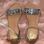 G by Guess leopard print sandals Photo 0