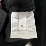 Reformation Hart Cashmere Sweater in Black Size Small Deep V-Neck Photo 5