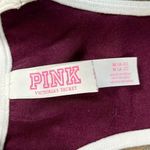 PINK - Victoria's Secret PINK Victoria’s Secret Palm Tree Reverse Razorback Sports Bra Medium Photo 3