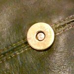 Coach Vintage Laurel Dark Green Glove Tanned Hinged Clam Shell Crossbody Bag COA Photo 14