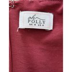 Oh Polly  Red Haute Nights Balloon Sleeve Corset Bodycon Mini Dress US‎ 4 Womens Photo 3