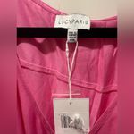 Lucy Paris NWT Pink Button-Down Dress from Nordstrom. Size L. Adjustable waist Photo 3