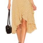 Faithfull the Brand Faithful the Brand polka dot wrap ruffle skirt NEW Photo 2