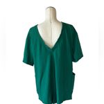 Free People NWOT Movement Hot Shot Tee Romper in Green Sheen Photo 7