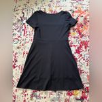 Amazon Black Mini Athletic Dress with Square Neckline Photo 6