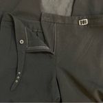 Casual Corner Stretch Black Dress Pants Size 8 Mid Rise Flare Leg Trousers Photo 5