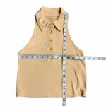 Abercrombie & Fitch Collared Ribbed Knit Sleeveless Polo Size Small Photo 1