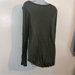 Old Navy  Luxe Green Long Sleeve Shirt size large Photo 10
