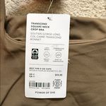 Athleta  Transcend Square Neck Crop Sports Bra D-DD - Clay
- M Photo 3