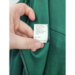 La Femme NWOT One Shoulder Green Jersey Women 14 Maxi Evening Gown Formal Dress Photo 9