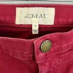 The Great Almost Skinny Cherry Pie Red Ankle Jeans Size 28 Photo 6