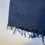 AGOLDE Criss Cross Asymmetrical Denim Mini Skirt in Pivot Black Jean Size 28 Photo 4