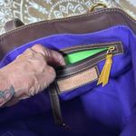 Claudia G Leather Tote/Satchel/Crossbody Bag Excellent Condition Photo 9